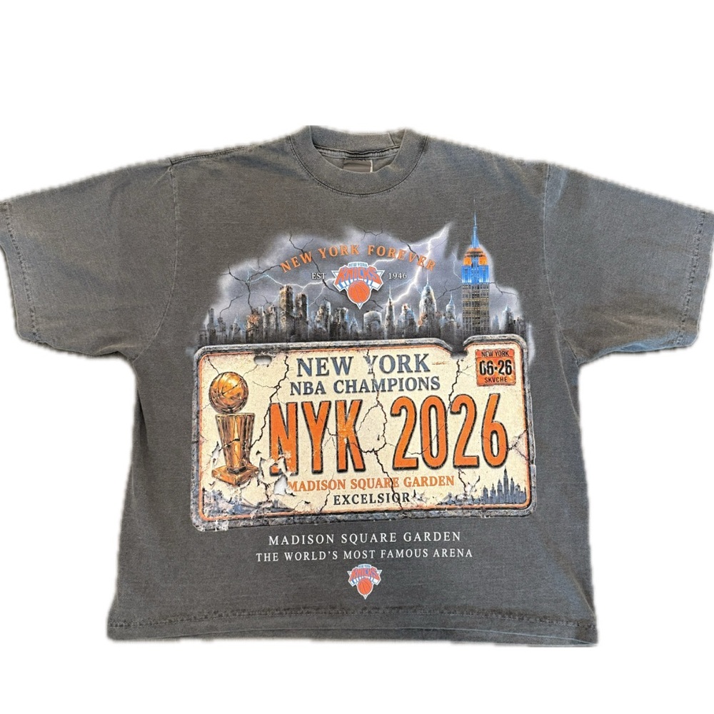 New York Knicks NYK 2026 NBA Championship T-shirt